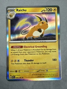 Raichu #026/165 Holo Rara Mint/Near Mint - Scarlet & Violet 151 - Foto 1 di 2