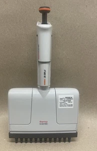 Thermo Scientific F1-ClipTip 12 Channel Pipette 30-300uL 4661180N Calb 9/24 - Picture 1 of 6