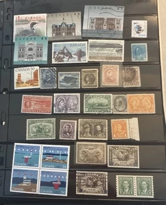 Let Over Karton Kanada Briefmarken 4,00 Jubiläum Paket Hüllen ca. 100 Karton 300 - Bild 1 von 24