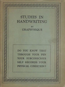 Some effects on handwriting of employment by Graphysique - Imagen 1 de 1