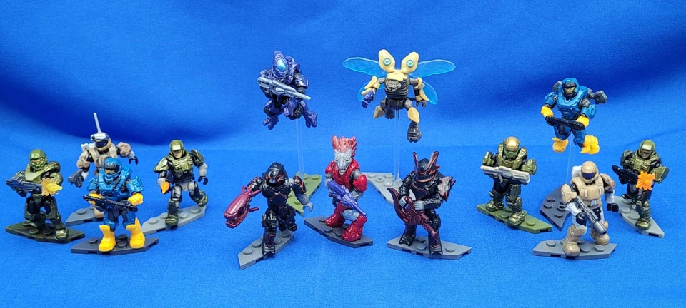 Minifiguras de Halo Mega Construx de paquete de 4 ¡TÚ ELIGES! ¡Construye un lote de hasta un 25% de descuento! Foto 1 de 1