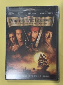Pirates of the Caribbean The Curse Of The Black Pearl 2 Disc DVD New Sealed - Picture 1 of 3