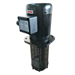 1/4HP CNC Lathe Coolant Pump, Stem 220mm 8.7" ,Singe l Phase 240V, PT(BSPT) 1/2" - Picture 1 of 8
