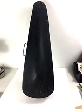 Antique 1886  Black Wood Violin Coffin. Case Only,  Restore or use as a prop.