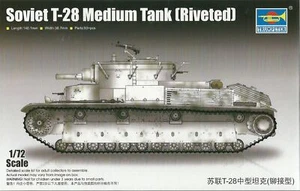 Trumpeter 1/72 (20mm) T-28 Multi Turret Medium Tank (Riveted) - Picture 1 of 1
