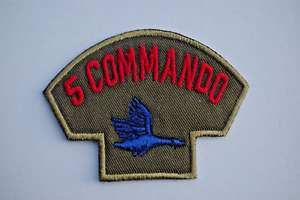 5 Commando - Iron On Patch -  No2131