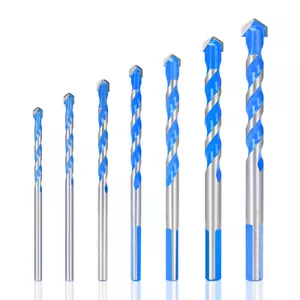 8Pcs Professional Drill Bit Set for Ceramic Tile Glass Marble Masonry Drill Bit - Picture 1 of 9