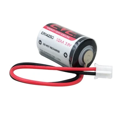 for EVE ER14250 1/2AA 3.6V 1200mAh Li-on Battery with White Plug - Image 1 of 4