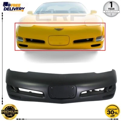 Cubierta de parachoques delantero imprimada para Chevrolet Corvette GM1000544 1997-2004 10433080 Foto 1 de 4