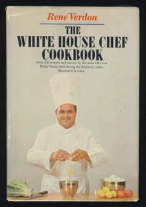 Sig Rene Verdon White House Chef Cookbook JFK French Cuisine Le Trianon Photos - Foto 1 di 2