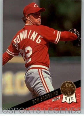 1993 Leaf #359 Tom Browning - Image 1 of 2