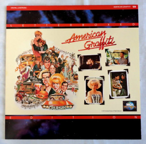 American Graffiti (1973) Letterboxed Laserdisc Widescreen Geroge Lucas