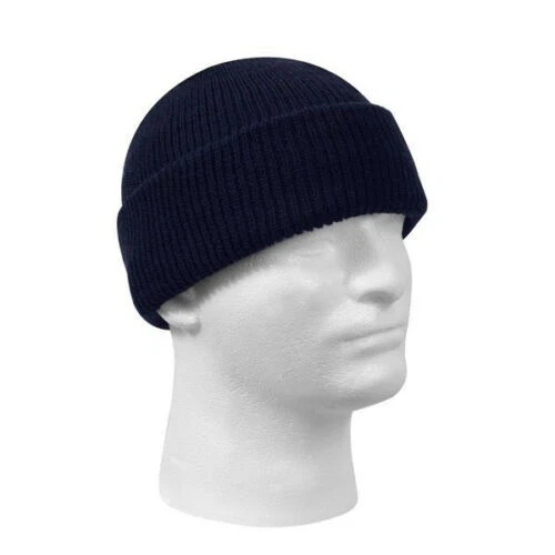 Rothco U.S.N Wool Watch Cap - 8493 (Navy Blue)