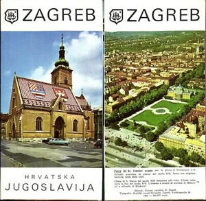 653890,Reklame Prospekt Zagreb Jugoslavija Jugoslavien - Bild 1 von 1