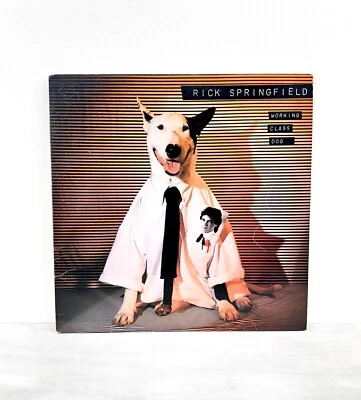 RICK SPRINGFIELD  Working Class Dog 1981 RARE Side B Label Misprint Exc Vinyl - Image 1 of 4