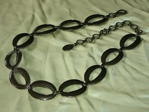 Fossil Metal/Chain Belt Size Small/Medium   - Picture 1 of 6