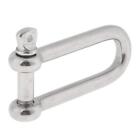 1/2 Inch Boat Marine 304 Stainless Steel Straight Anchor D Shackle