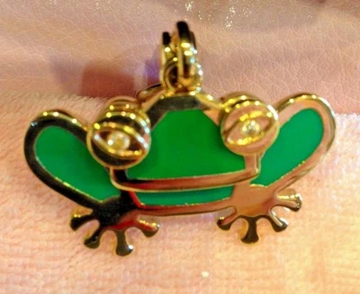 Juicy Couture DIJE RANA PLANA VERDE RARO RETIRADO ¡EN MUY BUEN ESTADO!!   Foto 1 de 3