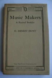 Hastings Musical Festival 1923, Musikmacher, H. Ernest Hunt. - Bild 1 von 2
