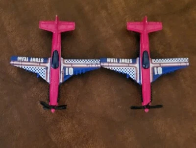 2  matching American Stunt Team Airplanes - All parts Attached - Image 1 of 2