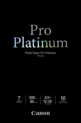 Canon Photo Paper Pro Platinum, 13 x 19 Inches, 10 Sheets (2768B018) - Image 1 of 3
