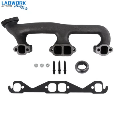 Right Side Exhaust Manifold w/ Gasket For Chevrolet C1500 C2500 K1500 Suburban Foto 1 de 4