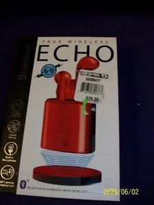 Auriculares inalámbricos Bluestone True Wireless Echo rojo tws4 - Imagen 1 de 2