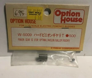 Kyosho W-5009 Aluminium Ritzel Zahnrad 11 Zähne Optima Speer Galopp Rocky Neu in Verpackung RC - Bild 1 von 1