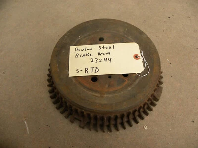 Mercedes Benz Ponton W180 W120 W105 W128 W121 Steel Brake Drum Very Good ..S-RTD Foto 1 de 4
