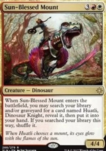 Sun-Blessed Mount - Planeswalker Deck Exclusive ~ Near Mint Ixalan MTG Magic Ult - Image 1 of 1
