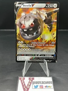 Pokemon Vivid Voltage - STEELIX V 115/185 Ultra Rare - Picture 1 of 3