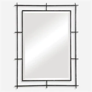 Uttermost 09674 Ironworks - 40 inch Industrial Mirror - 30 inches wide by 1 - Picture 1 of 4