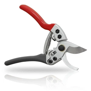 Tijeras de jardín con tijera de poda de derivación de 8", hoja de acero cortada de precisión afilada SK5... - Imagen 1 de 7