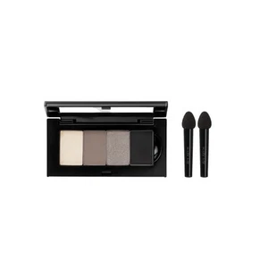Mary Kay Petite Palette (unfilled), Black with Eyeshadow Sponge Applicator NEW - Picture 1 of 8