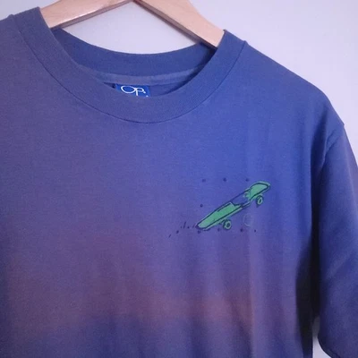 Camiseta De Colección Años 80 1989 Ocean Pacific Neon Surfer Skate Gráfico - Talla Mediana Foto 1 de 4