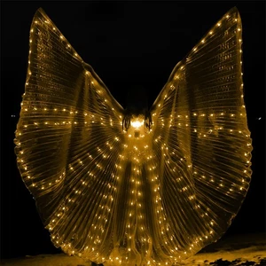 ZFBIRD LED Flügel Halloween Schmetterlingsflügel leuchten Mottenumhang 55 Zoll für Erwachsene... - Bild 1 von 4