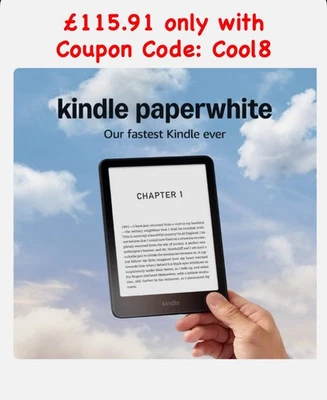 Amazon Kindle Paperwhite 7' 16GB 12th Gen Newest Version Without Ads Black - Image 1 of 4