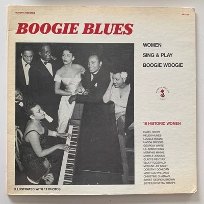Boogie Blues (Women Sing & Play Boogie Woogie) - VA - 1983 US G'fold Vinyl LP VG - Image 1 of 4