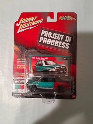 Johnny Lightning 96 1996 Dodge Ram 1500 4x4 Pickup Truck Project In Progress - Image 1 of 3