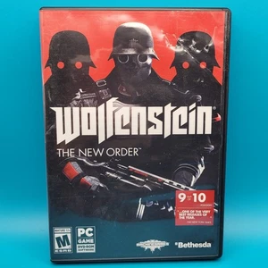 Wolfenstein The New Order Juego PC DVD ROM Bethesda Clasificado M 3 discos - Imagen 1 de 5
