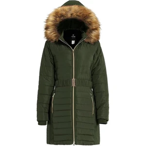 Wantdo Damen langer Winter Puffer Mantel wasserdichte Jacken Armeegrün - Bild 1 von 10