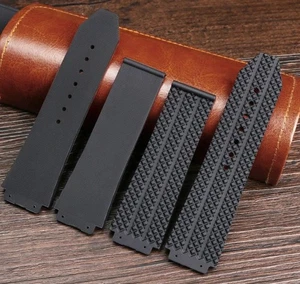 Uhrenarmband Band für Hublot Universe Big Bang Fusion Serie Silikon wasserdicht - Bild 1 von 21