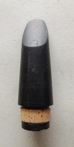 Antique Vintage Wood Bb Clarinet Mouthpiece Good Condition Unbranded - Picture 1 of 6