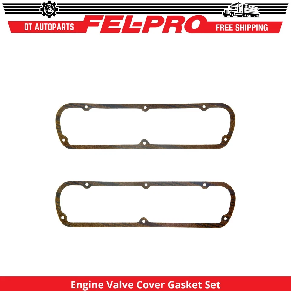 For 1972-1974 TVR 3000M 5.0L V8 Engine Valve Cover Gasket Set Fel-Pro 1973 - Image 1 of 1