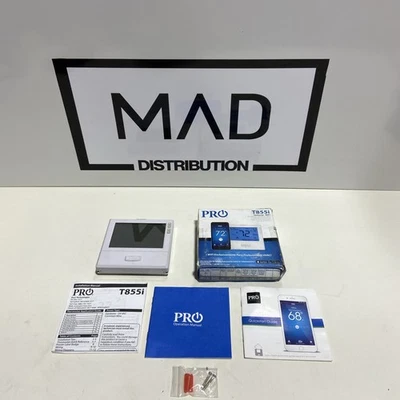 Pro1  4 Heat/2 Cool 7 Day 5/1/1 Electric Gas Programmable Wi-Fi Thermostat - Image 1 of 4