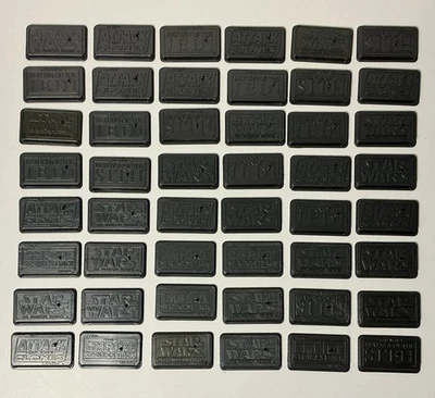 STAR WARS 3.75” Action Figure Stand lot of 48 Hasbro Saga Collection ~ 2005-2006 - Image 1 of 4