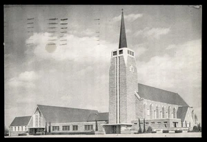 Postcard First Presbyterian Church Exterior View, Ponca City, OK - Picture 1 of 2