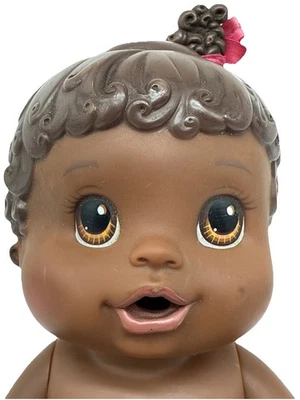 Muñeca bebé viva afroamericana vintage, 2008-vinilo-¡súper linda! Foto 1 de 4