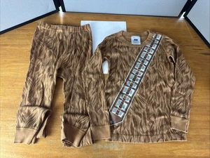 Hanna Andersson Star Wars Chewbacca Costume Pajamas Set Size 120 US 6-7 - Picture 1 of 8