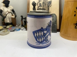 BIERKRUG ZINNDECKEL 25 CL - Bild 1 von 6